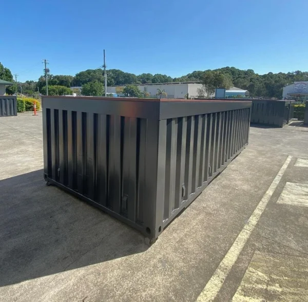 CHIKO USA 40' container silver/black mix