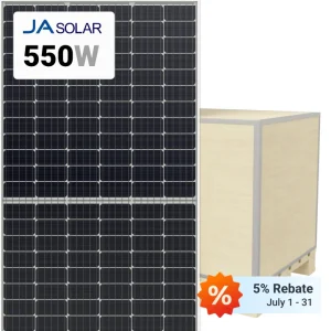 JA Solar 550w Commercial Bifacial